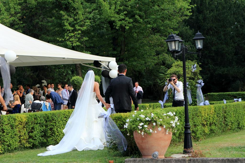 Hotel Villa Marcello Giustinian Mogliano Veneto Exterior foto