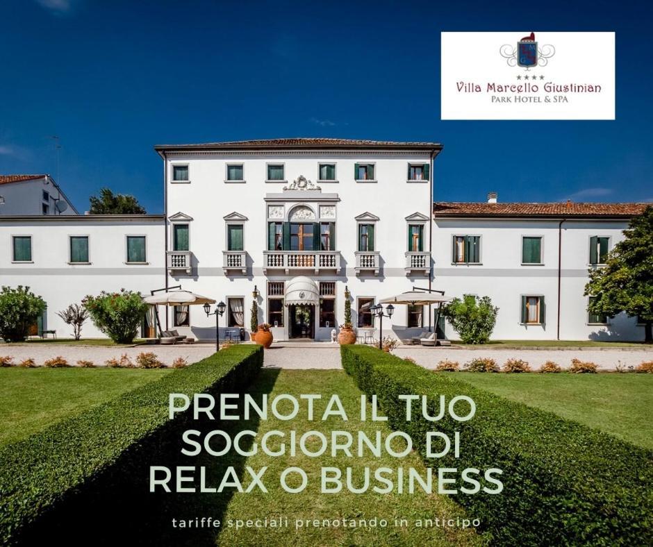 Hotel Villa Marcello Giustinian Mogliano Veneto Exterior foto