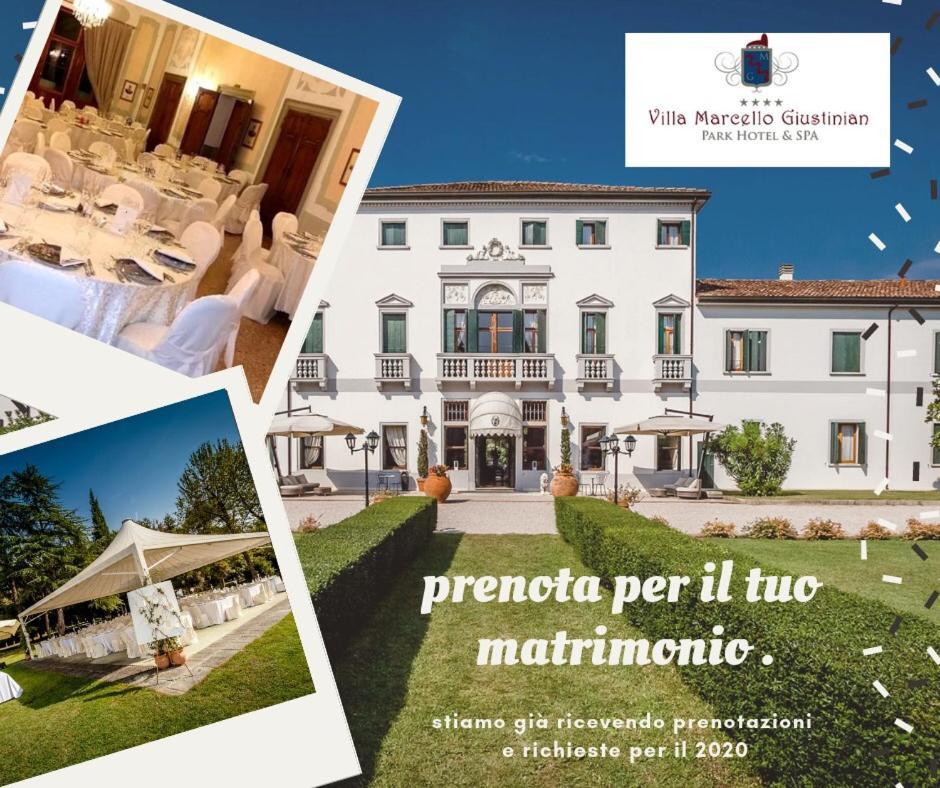 Hotel Villa Marcello Giustinian Mogliano Veneto Exterior foto